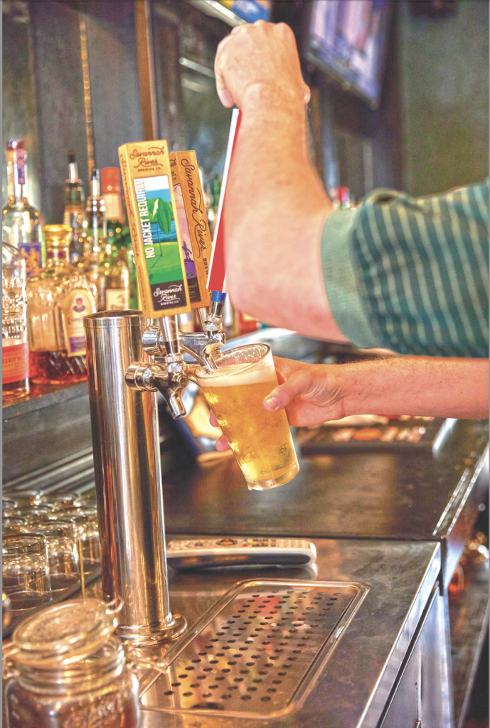 Tap beer from Welsh's Midtown Tavern